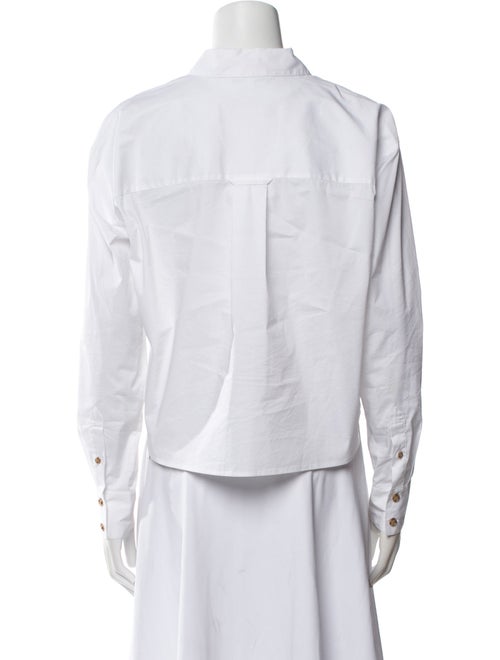 Veronica Beard Long Sleeve Button-Up Top