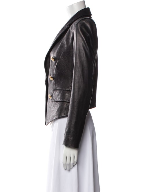 Veronica Beard Leather Blazer