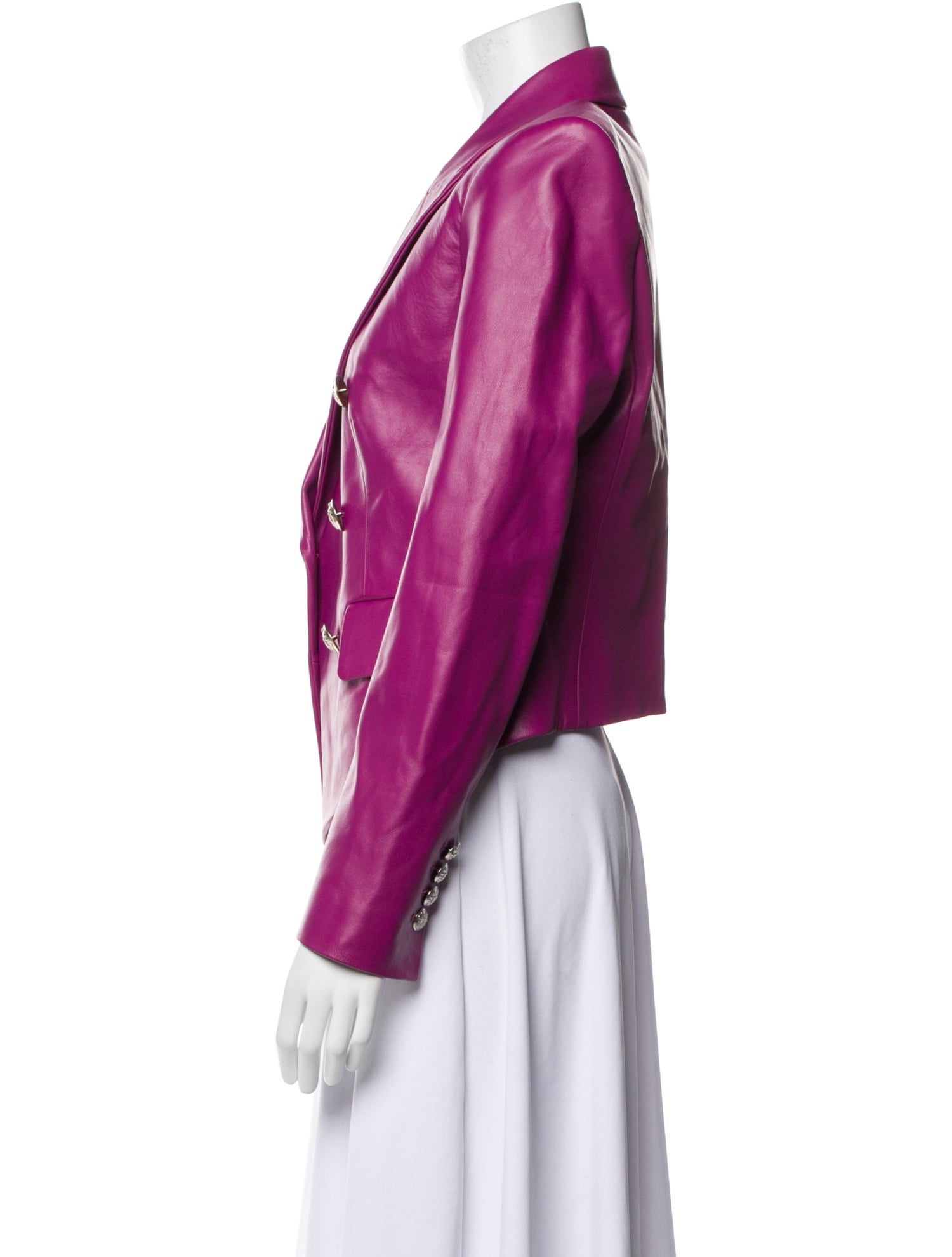 Veronica Beard Leather Blazer