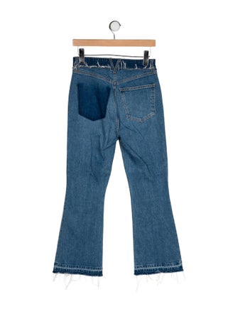 Veronica Beard High-Rise Wide Leg Jeans