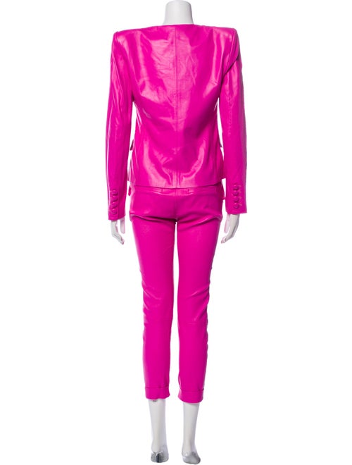 Veronica Beard Leather Pantsuit