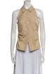 Veronica Beard Sleeveless Button-Up Top