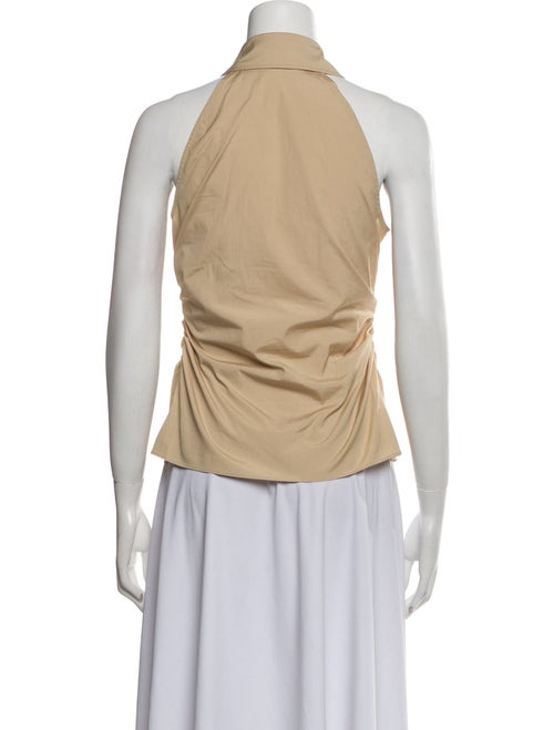 Veronica Beard Sleeveless Button-Up Top