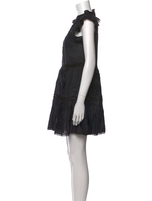 Veronica Beard Lace Pattern Mini Dress