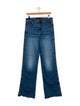 Veronica Beard High-Rise Wide Leg Jeans