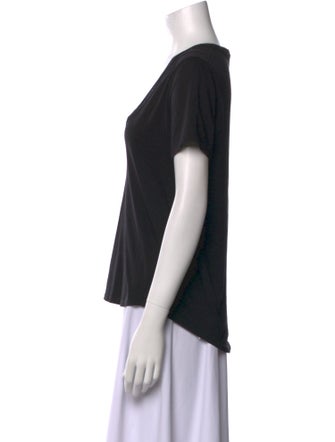 Veronica Beard V-Neck Short Sleeve T-Shirt