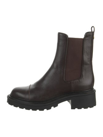 Veronica Beard Leather Chelsea Boots