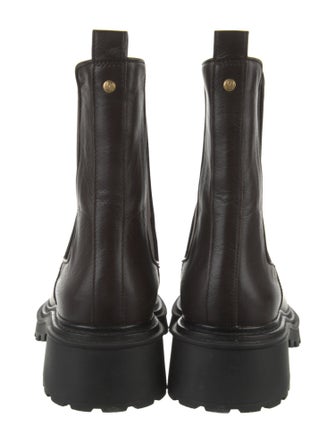 Veronica Beard Leather Chelsea Boots