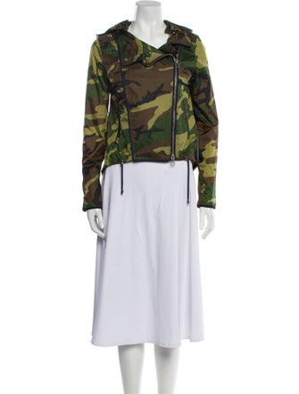 Veronica Beard Camouflage Print Jacket