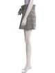 Veronica Beard Plaid Print Mini Shorts