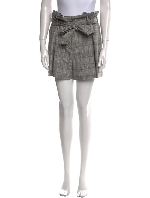 Veronica Beard Printed Mini Shorts