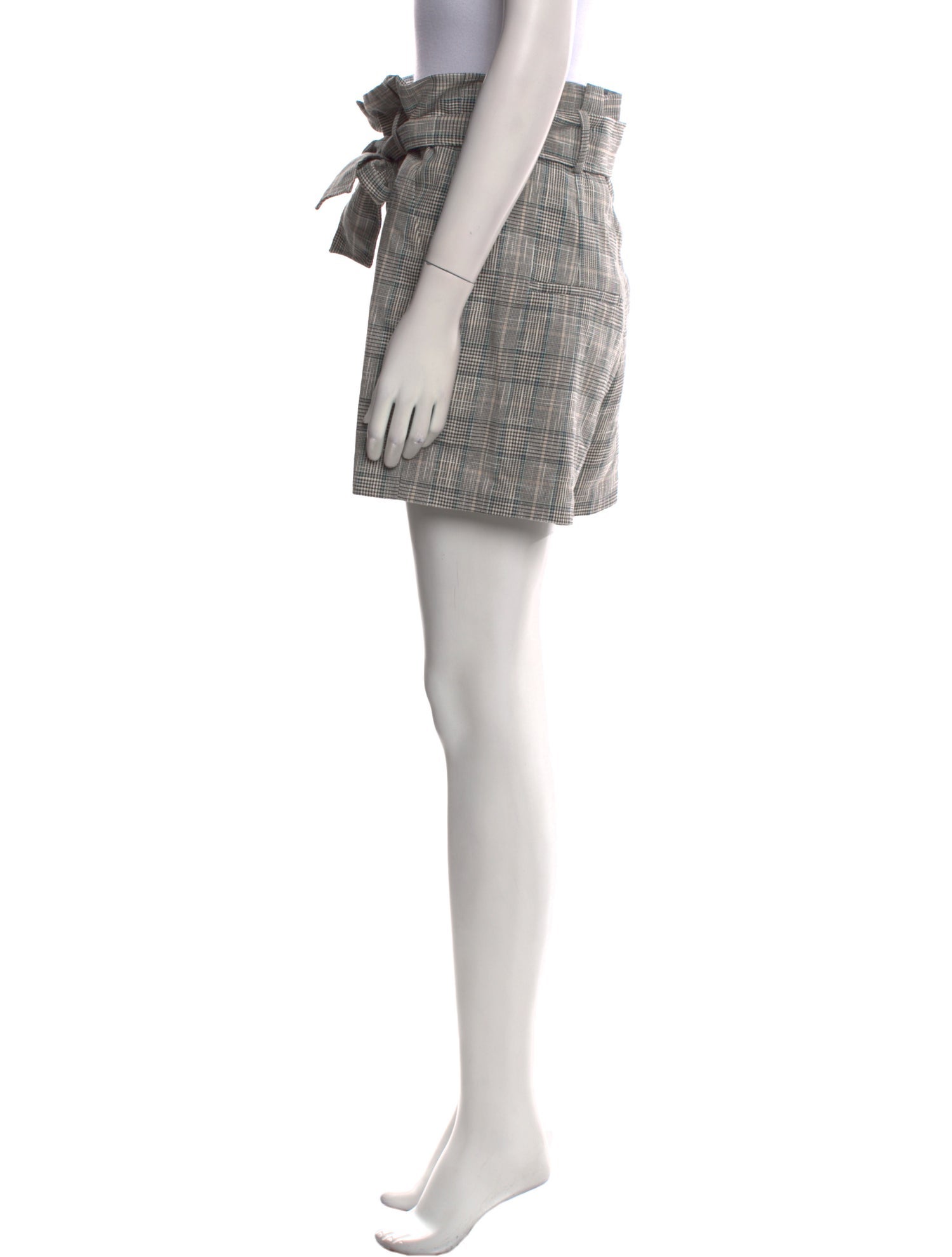 Veronica Beard Printed Mini Shorts