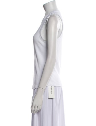 Veronica Beard Crew Neck Sleeveless Top