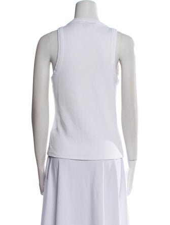 Veronica Beard Crew Neck Sleeveless Top