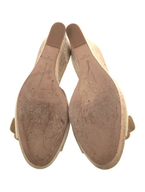 Veronica Beard Suede Colorblock Pattern Slides