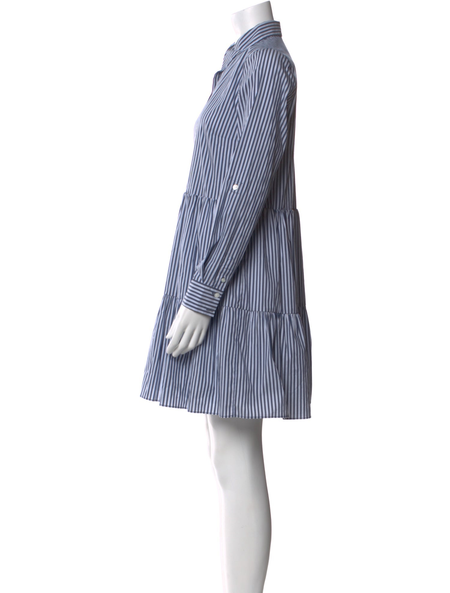 Veronica Beard Striped Mini Dress