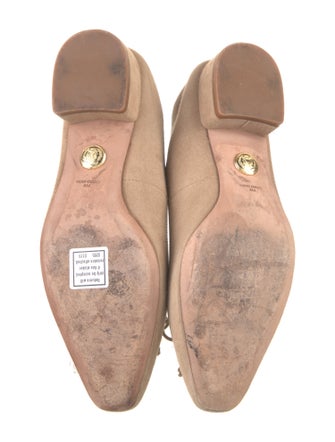 Veronica Beard Suede Bow Accents Flats