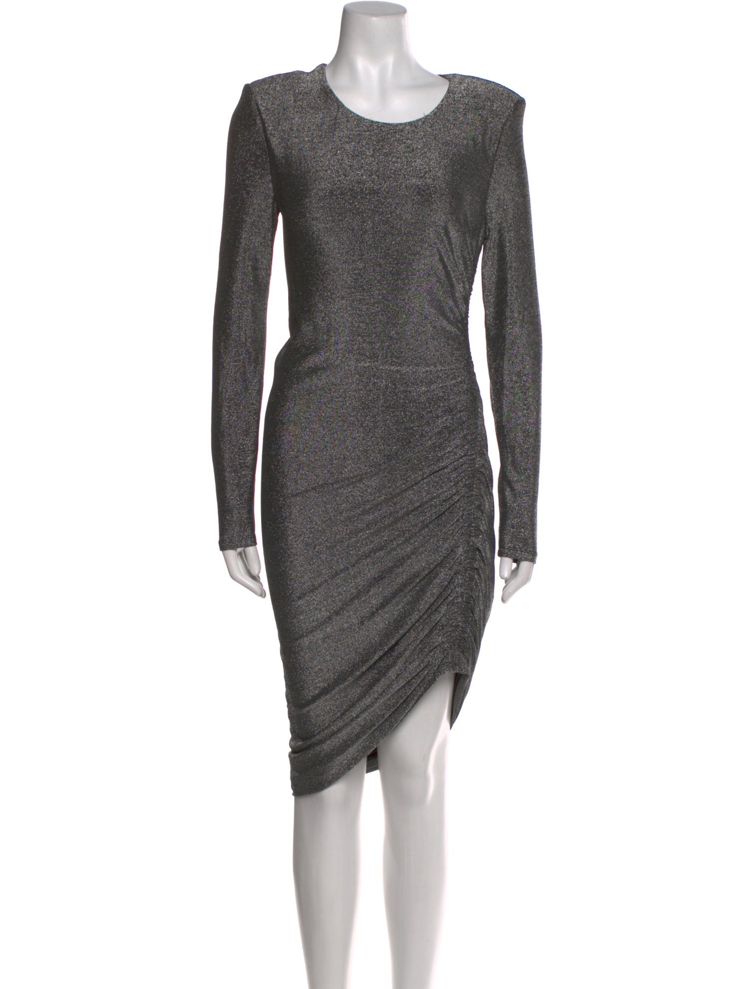 Veronica Beard Scoop Neck Midi Length Dress