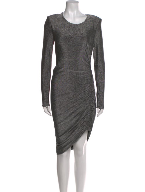 Veronica Beard Scoop Neck Midi Length Dress