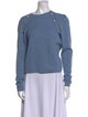 Veronica Beard Merino Wool Crew Neck Sweater