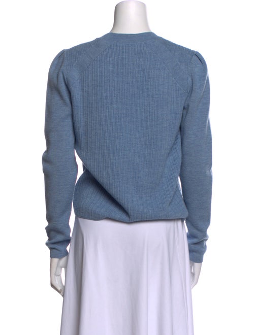 Veronica Beard Merino Wool Crew Neck Sweater