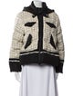 Veronica Beard Tweed Pattern Down Jacket