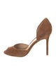 Veronica Beard Suede D'Orsay Pumps
