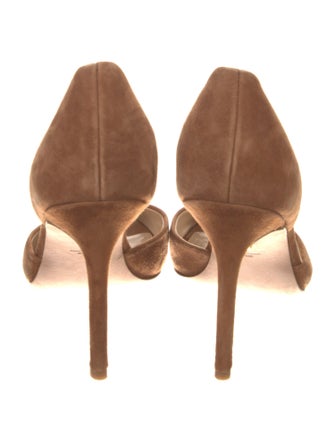 Veronica Beard Suede D'Orsay Pumps
