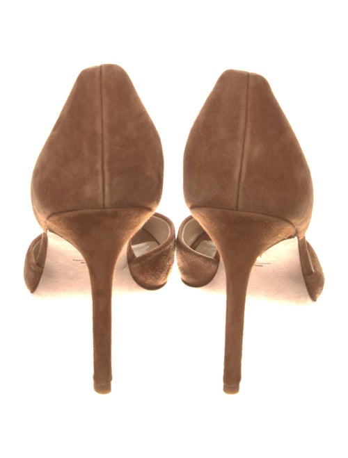 Veronica Beard Suede D'Orsay Pumps