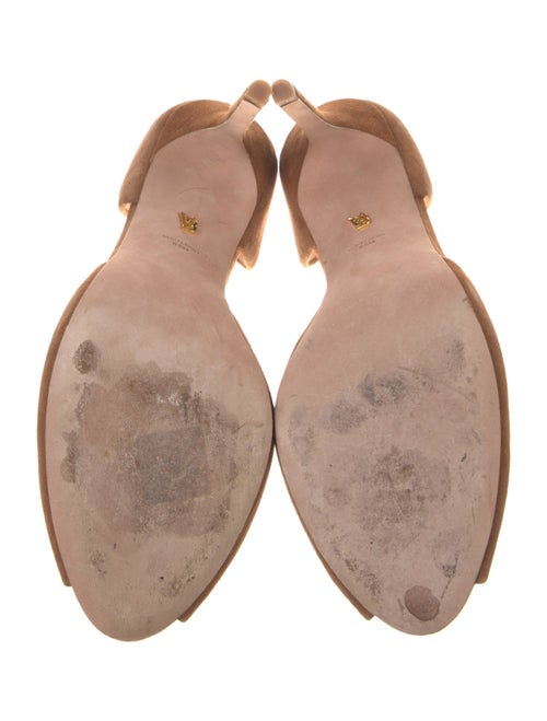 Veronica Beard Suede D'Orsay Pumps