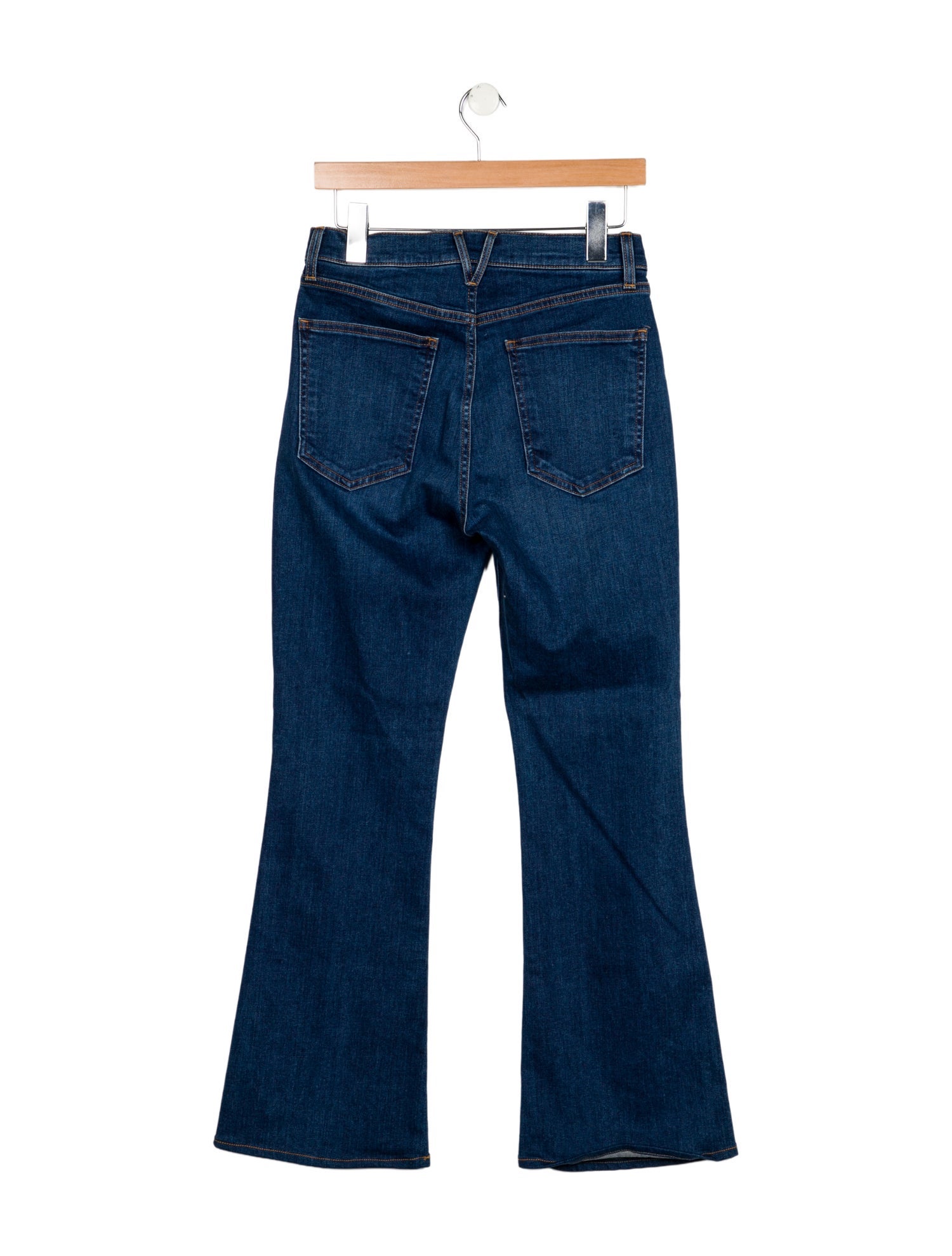 Veronica Beard Mid-Rise Wide Leg Jeans