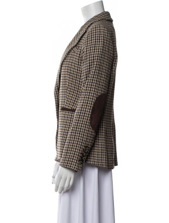 Veronica Beard Houndstooth Print Blazer