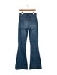 Veronica Beard Mid-Rise Wide Leg Jeans