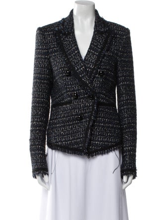 Veronica Beard Tweed Pattern Blazer