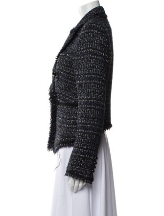 Veronica Beard Tweed Pattern Blazer