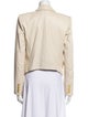 Veronica Beard Lamb Leather Blazer
