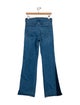 Veronica Beard Mid-Rise Wide Leg Jeans