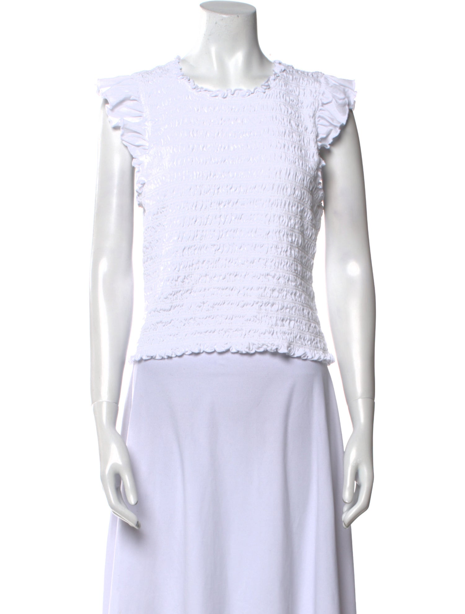 Veronica Beard Crew Neck Short Sleeve Top