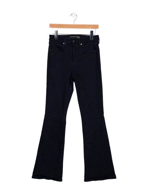 Veronica Beard High-Rise Wide Leg Jeans