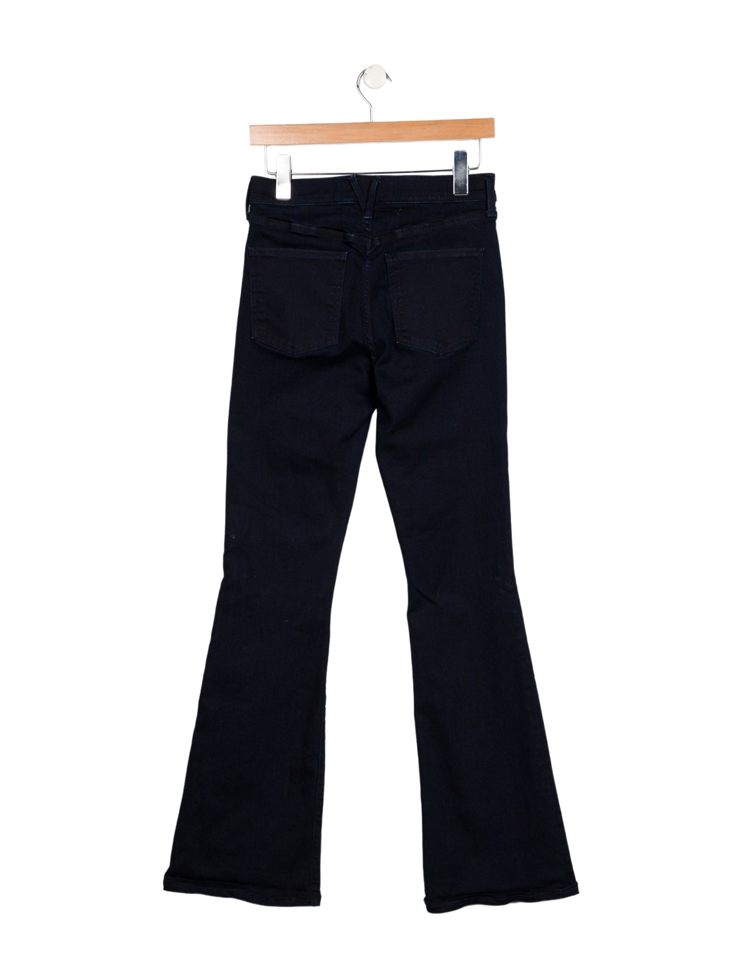 Veronica Beard High-Rise Wide Leg Jeans