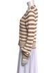 Veronica Beard Striped V-Neck Sweater