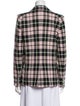 Veronica Beard Plaid Print Blazer