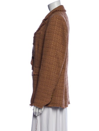 Veronica Beard Plaid Print Blazer