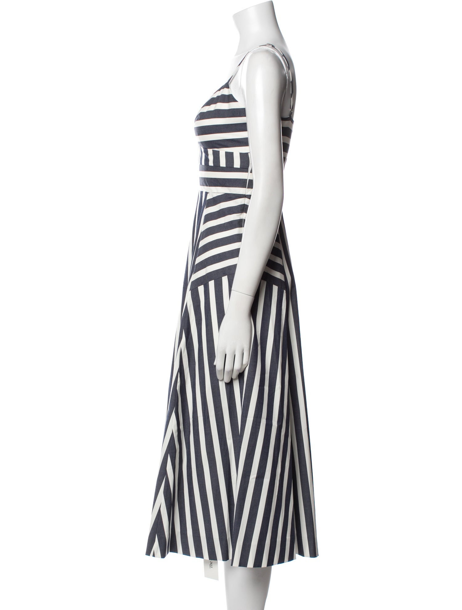Veronica Beard Striped Midi Length Dress w/ Tags
