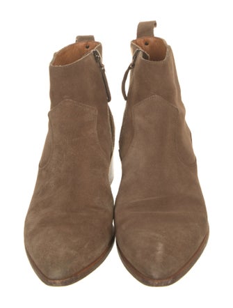 Veronica Beard Suede Chelsea Boots