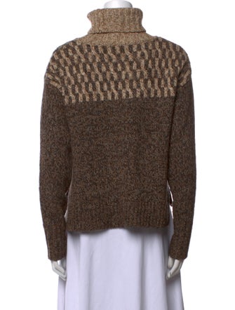 Veronica Beard Striped Turtleneck Sweater