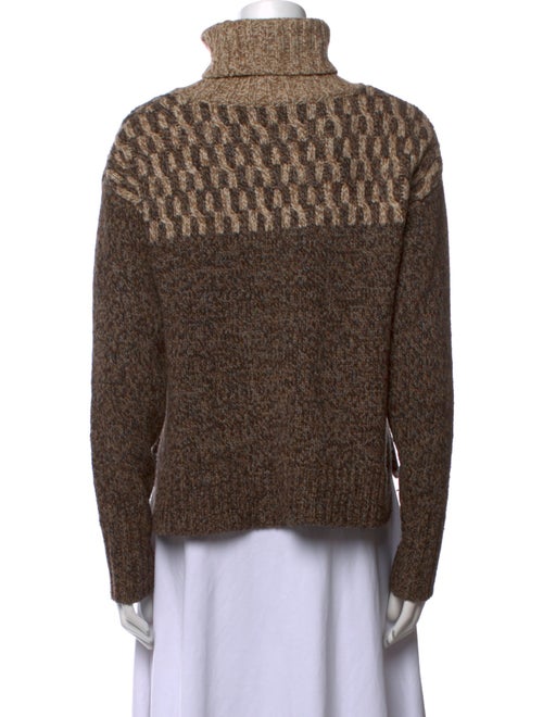 Veronica Beard Striped Turtleneck Sweater