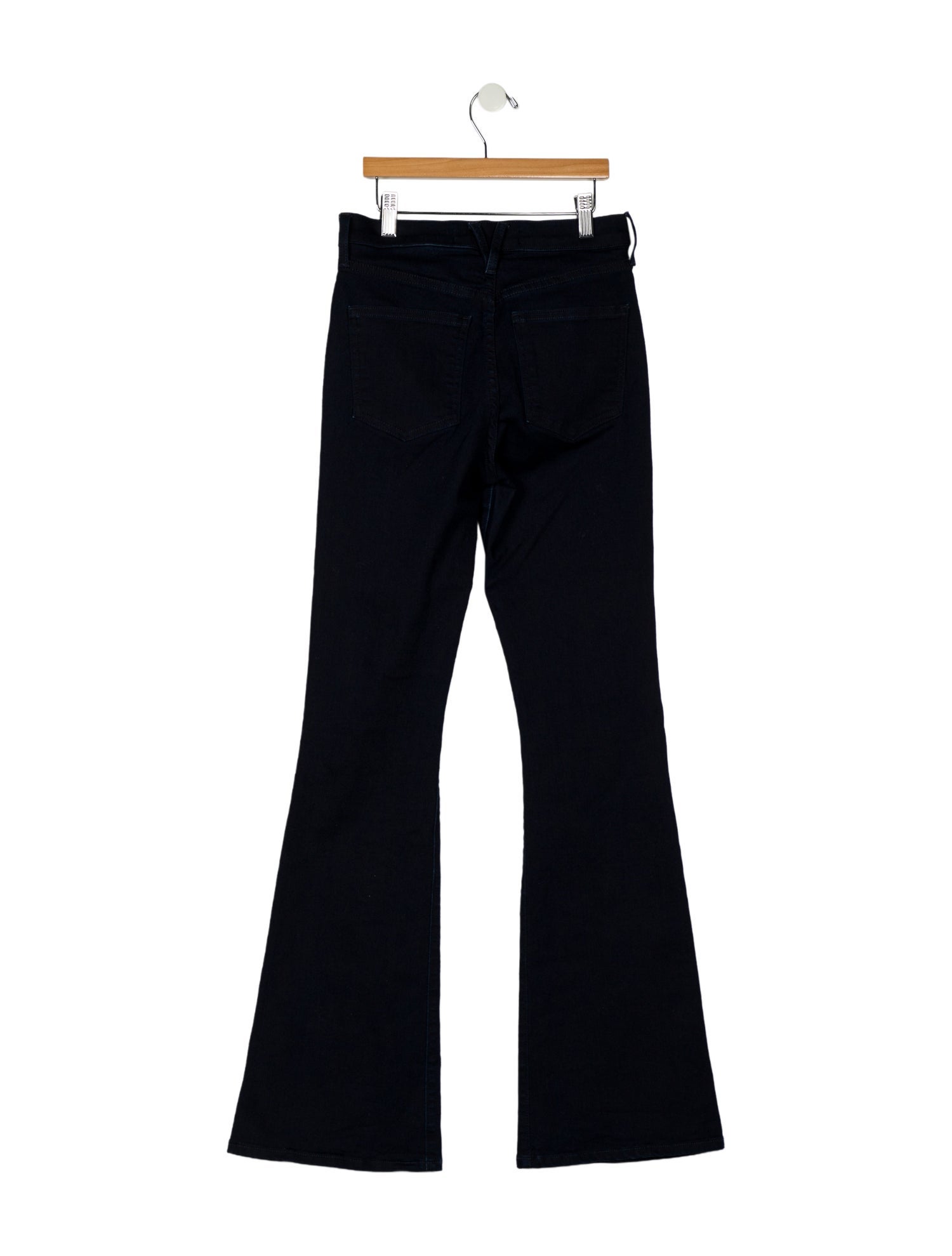Veronica Beard High-Rise Wide Leg Jeans