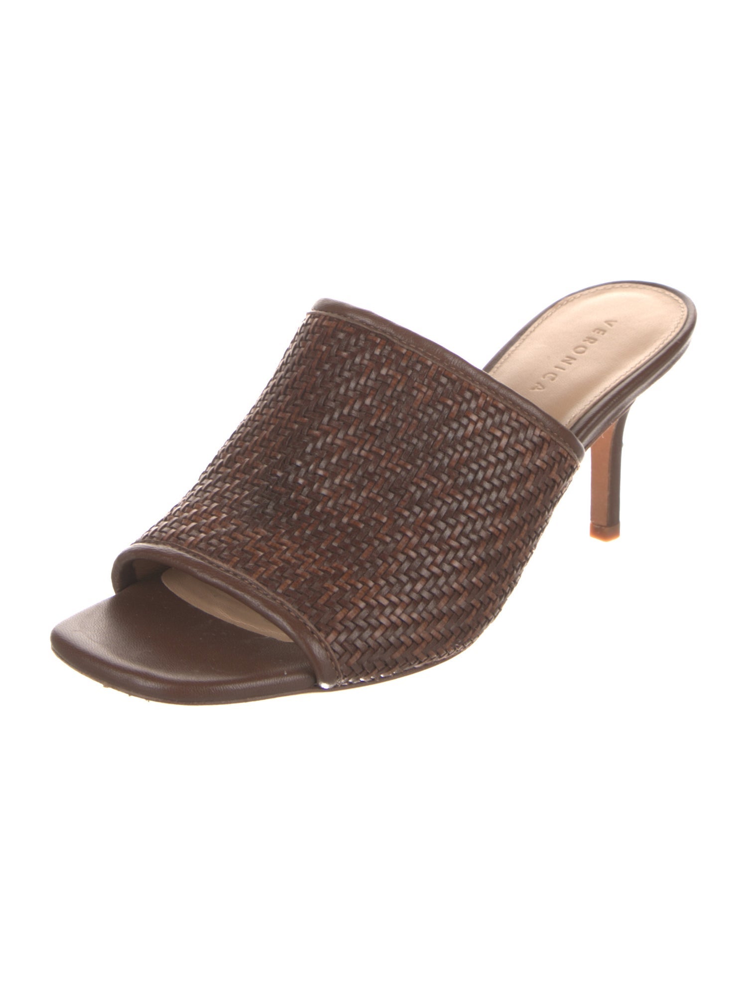 Veronica Beard Leather Slides