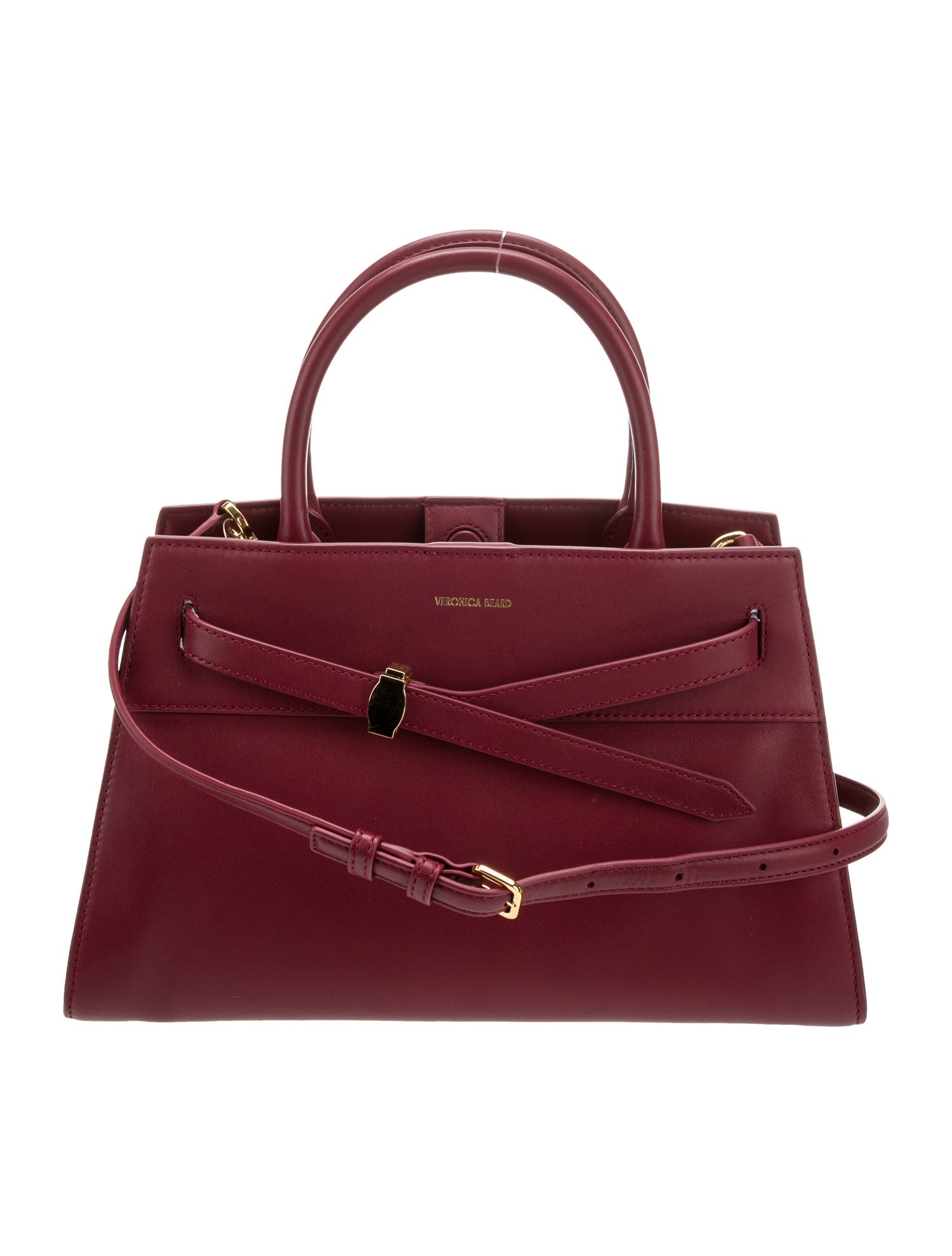 Veronica Beard Leather Top Handle Bag